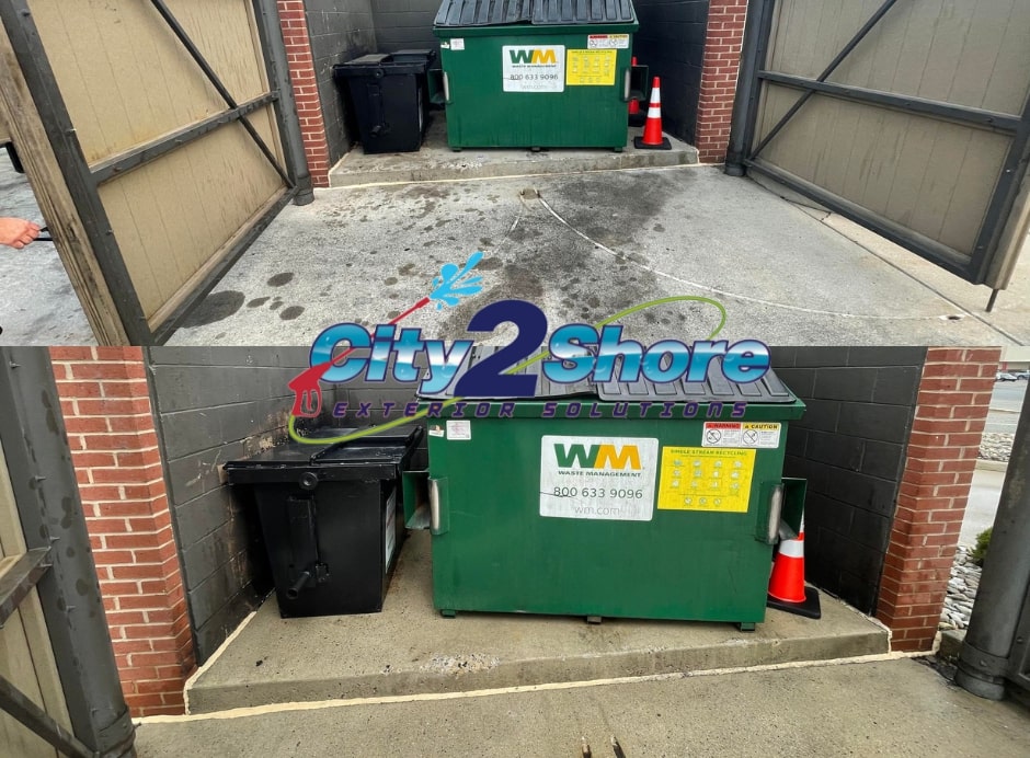 Keep Your Business Clean and Safe with Dumpster Pad Cleaning