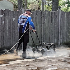 Concrete cleaning
