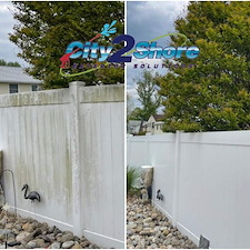 Fence cleaning